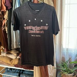 Vintage Harley Davidson t-shirt Keystone South Dakota 'Made In America'